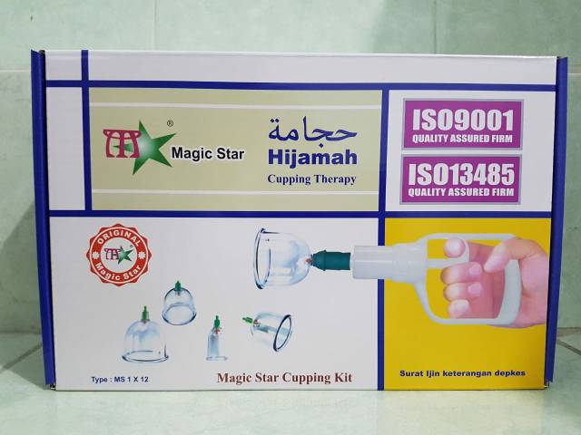 Alat bekam isi 12 magic star