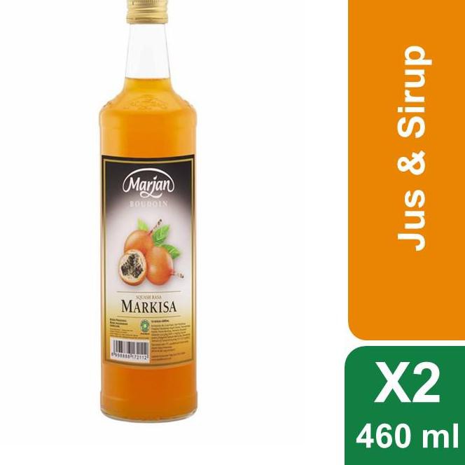 

[KODE BARU 13] Marjan Boudoin Syrup Markisa 460ml x2 TERLARIS!!!