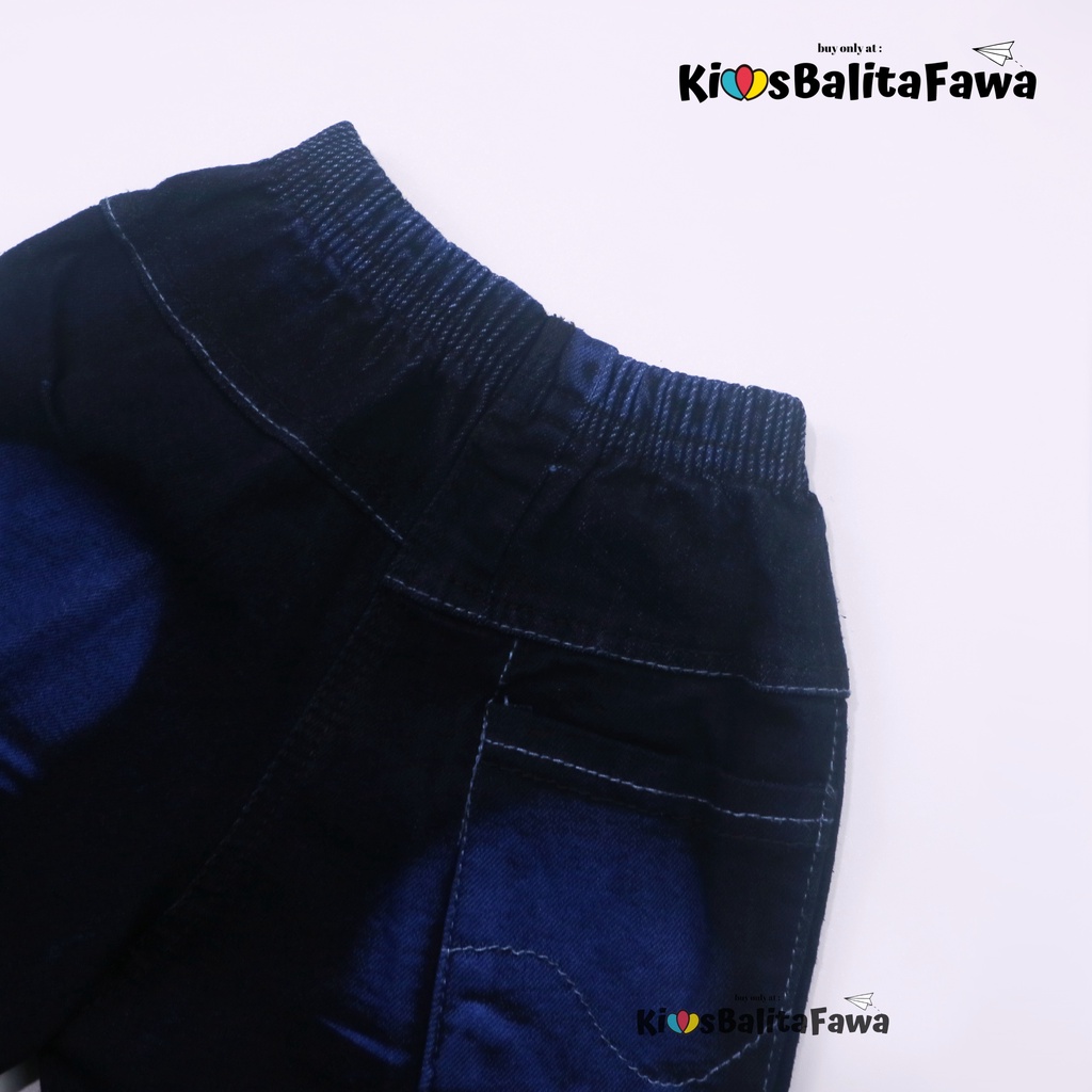 Celana Jeans Uk.3-5 Tahun / Jeans Levis Pendek Anak Laki Polos Pants Denim Murah Import Cowok