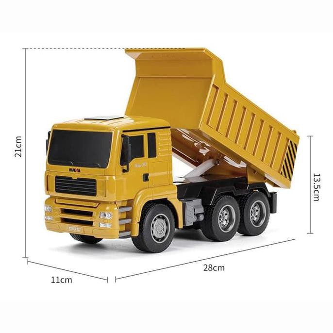 Yang Dicari] Huina 1332 Rc Dump Truck 1/18 6Ch Mainan Remote Alat Berat Rc Truck
