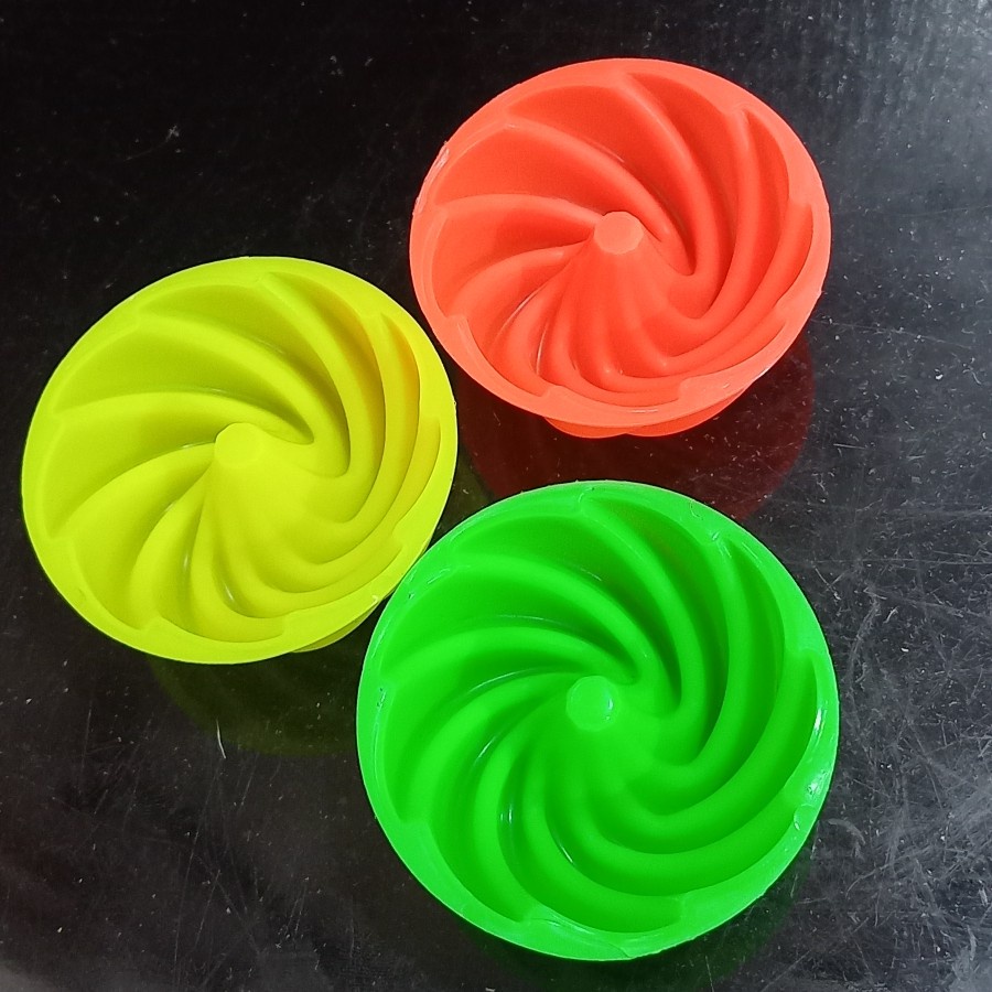 Cetakan Puding Twister Mini Cetakan Bolu Kukus Kue Talam Cetakan Jelly