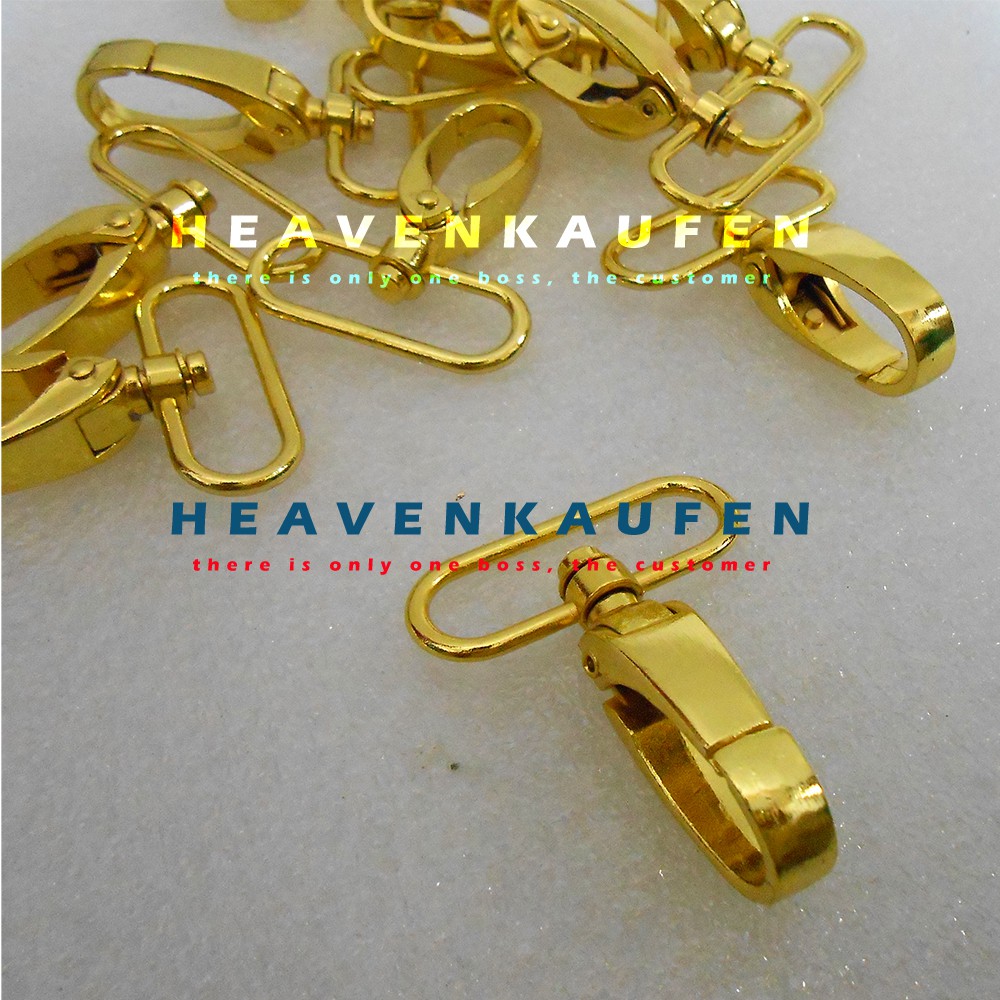 Pengait Kait Hook Tas 3,8 cm Gold Emas Kualitas Premium