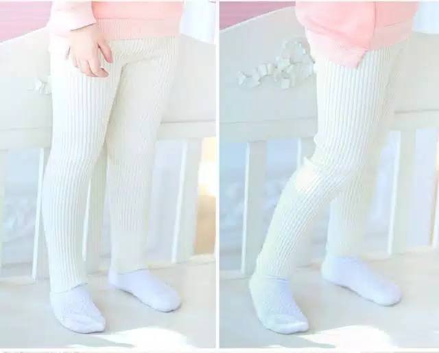 Medan Termurah For 2-9y girls Leging knit Anak import Legging cantik