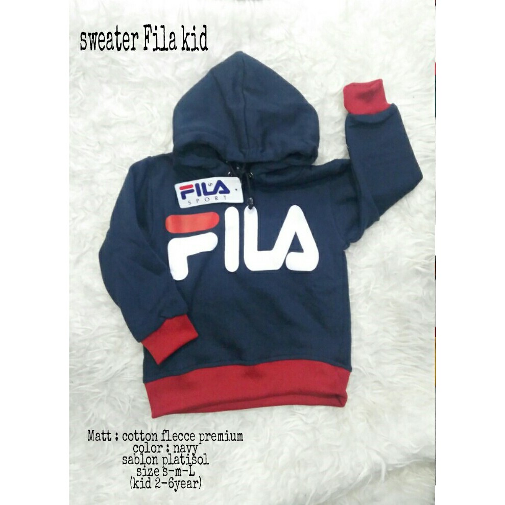 fila kids sweater