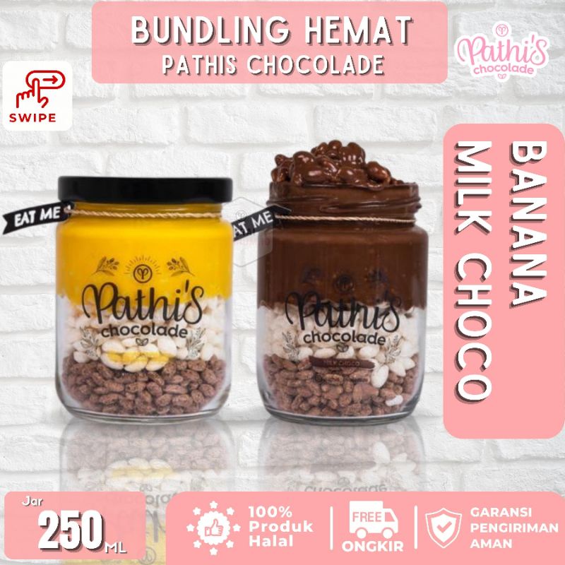 

Pathis Chocolade Coklat Lumer Crunchy - PAKET HEMAT