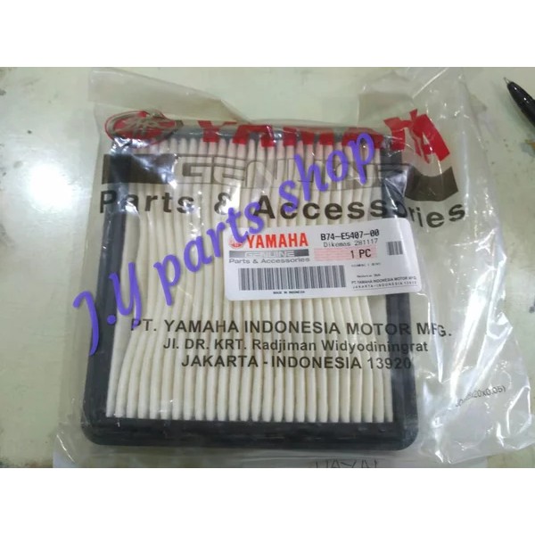 ELEMENT FILTER SARINGAN UDARA CVT XMAX X MAX 250 ORIGINAL YGP B74-E5407-00