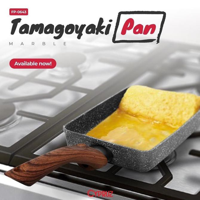Hadir Kitchen House Cyprus Omelette Pan Induksi Ceramic Marbel 13X18Cm Wajan Sale