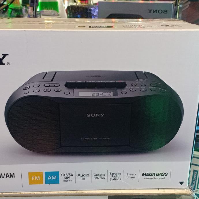 BOOM BOX SONY TAPE CD RADIO MP3 SONY