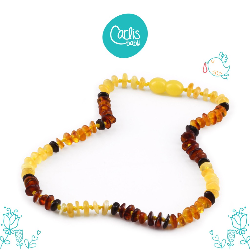 CE172 Kalung Amber Tumbuh Gigi Bayi By Carlis Baby