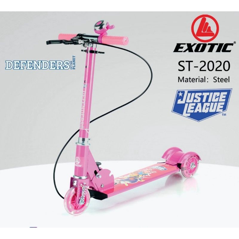 Skuter Exotic ST 2020 &amp; Happiness Mainan Anak Scooter Otoped