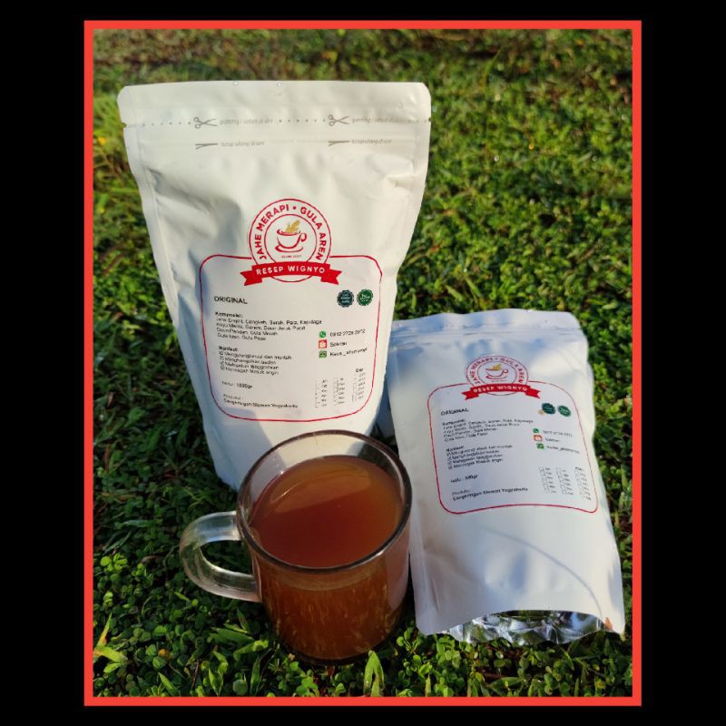 

WEDANG JAHE MERAPI GULA AREN 500 GRAM RESEP WIGNYO