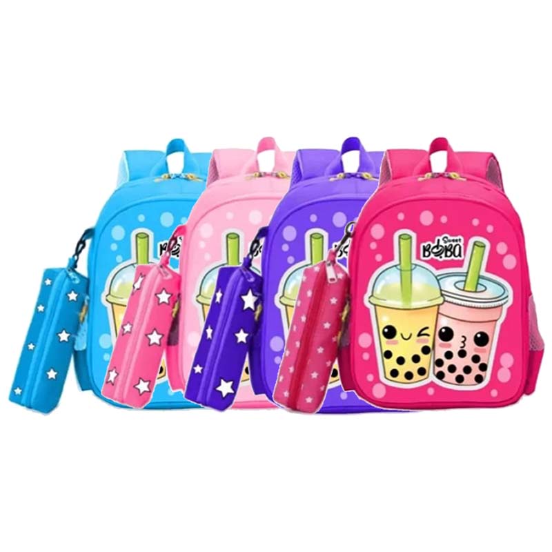 Tas Ransel sekolah anak sweet BOBA color full by arista