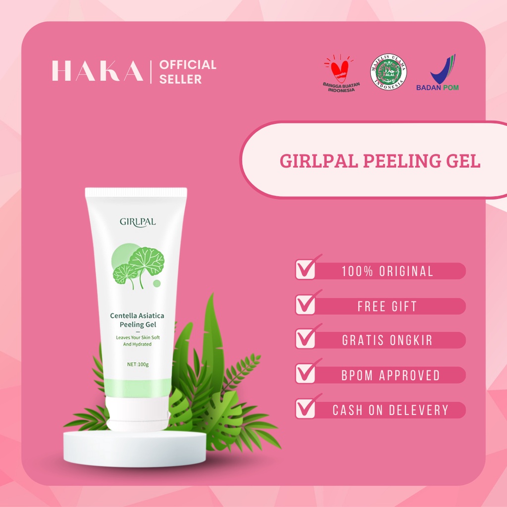 Jual GIRLPAL GIRL PAL CENTELLA ASINTICA FACIAL FACE PEELING PELING MASK