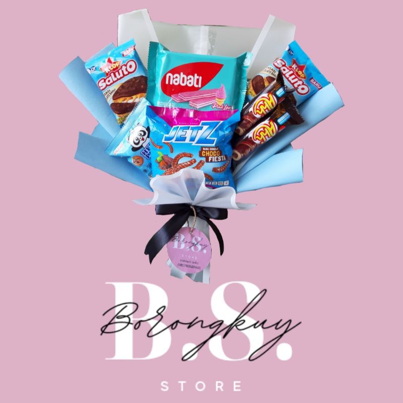 

Buket Snack Biru