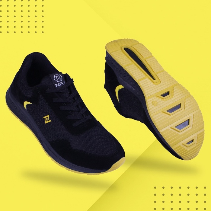 Dylan Series | Sepatu Sneakers Pria Casual Running Original Cowok Ori Olahraga Sport Footwear | Naz x FORIND