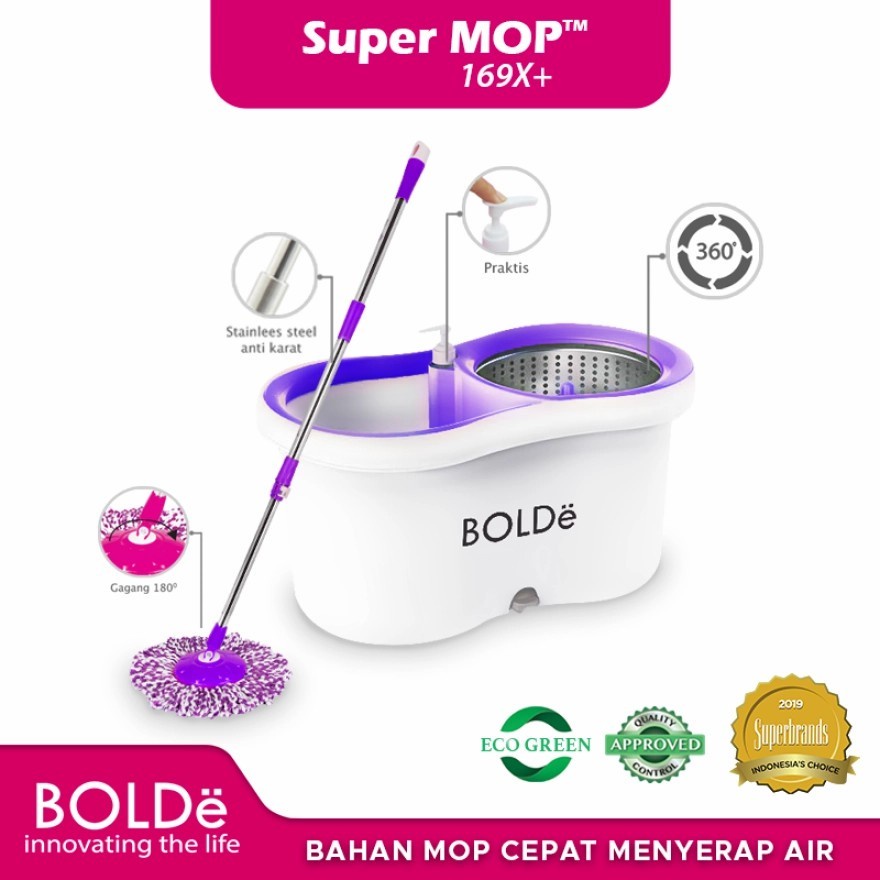 Bolde Super MOP M-169X+ Black Special Edition (Stainless)