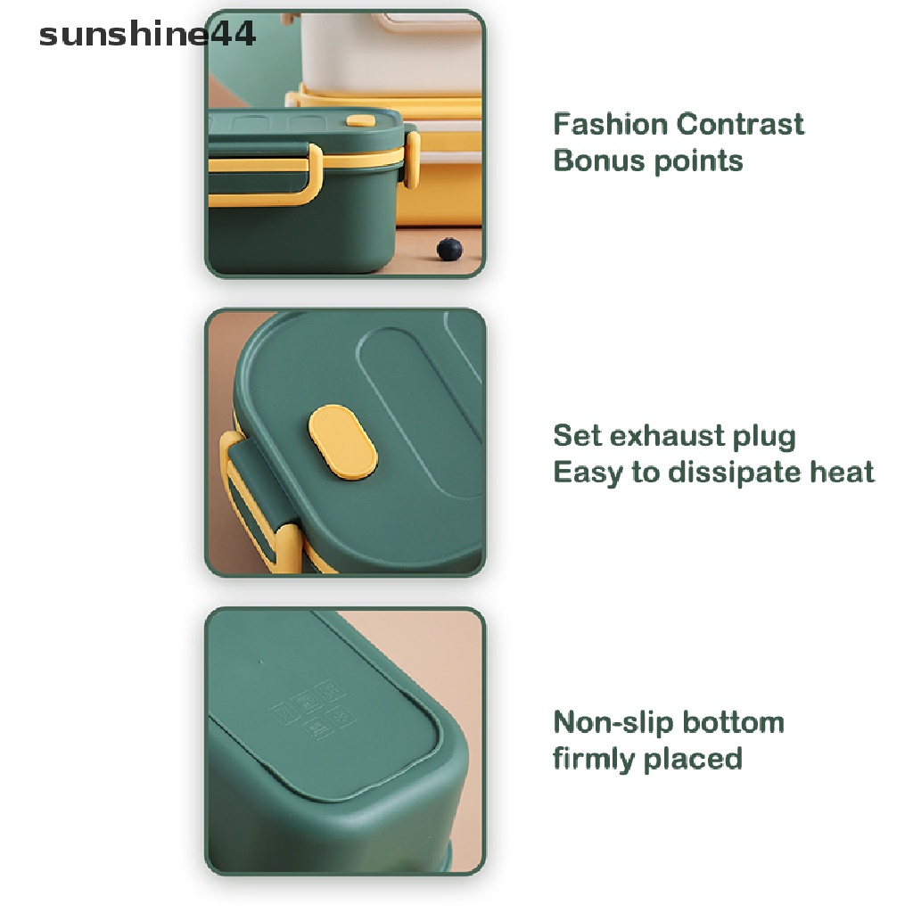 Sunshine Kotak Bekal Dua Lapis Portable Untuk Anak