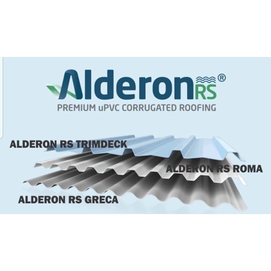 ALDERON RS TRIMDECK 760 & TRIMDECK RS 1000 SINGLE LAYER - PUTIH