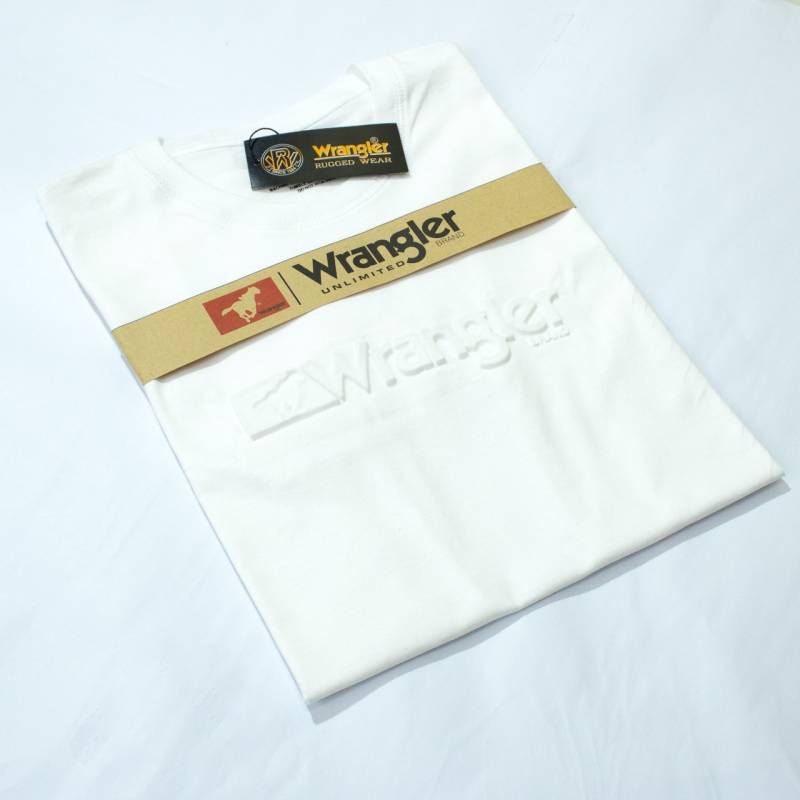 KAOS WRANGLER DISTRO PREMIUM BAJU KAOS PRIA LENGAN PENDEK M.L.XL / TSHIRT / KAOS EMBOS