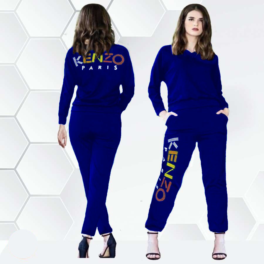 LVB Setelan Training Wanita/Track Suit Wanita/Setelan Olahraga Wanita/ZO Uk.L-XL-XXL-3XL KENZI L