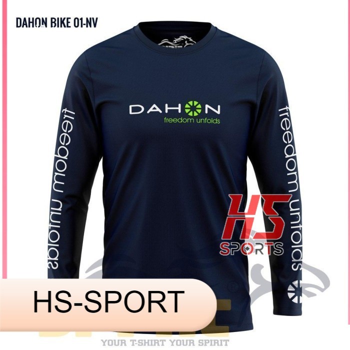 BAJU SEPEDA KAOS SEPEDA DAHON BIKE GOWES GUNUNG MTB THRILL PANJANG
