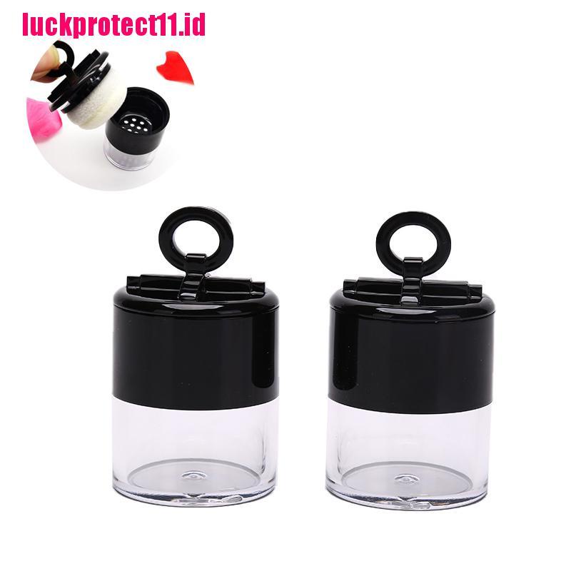 (LUCK11) 10g Botol Plastik Kosong Portable Untuk Bedak Tabur