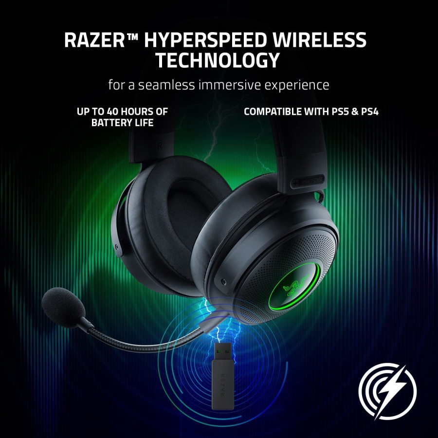 Razer Kraken V3 Pro RGB Wireless Gaming Headset