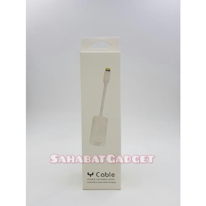 Converter IPhone 7 8 Plus IPhone X To Double Lightning Jack Y Cable