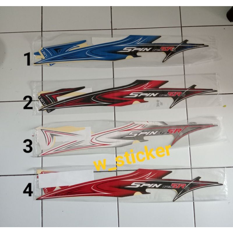 Striping Lis Suzuki Spin 125 SR 2008