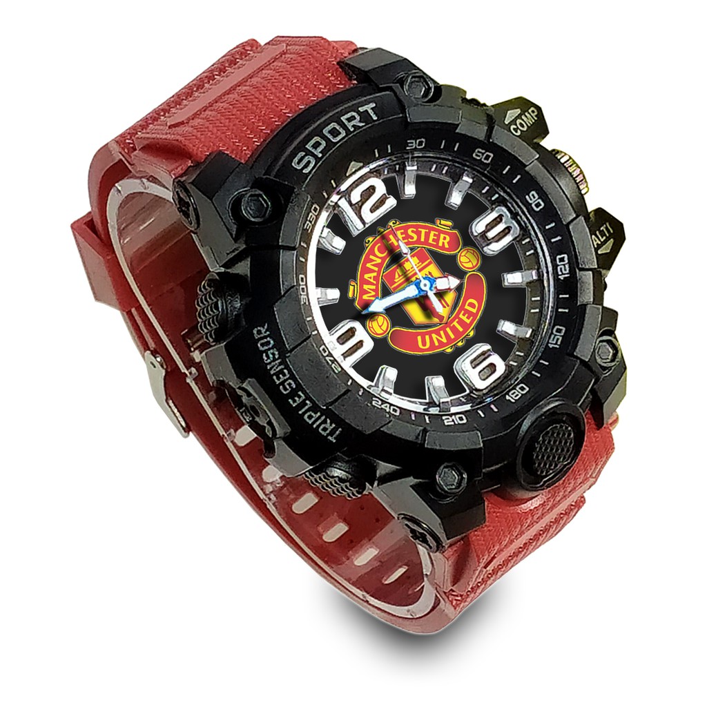 Jam Tangan Custom MU Ruber- Water Resistant