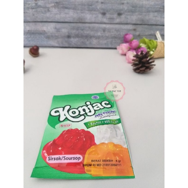 Konjac Sirsak Sachet 6gr/Konjac Sirsak