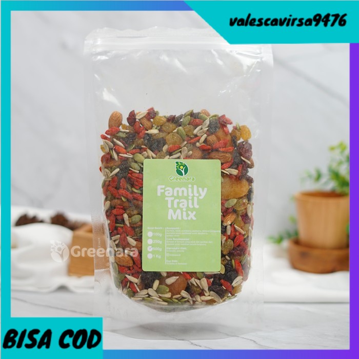 

⭐BISA COD⭐ Family Trail Mix 500gr