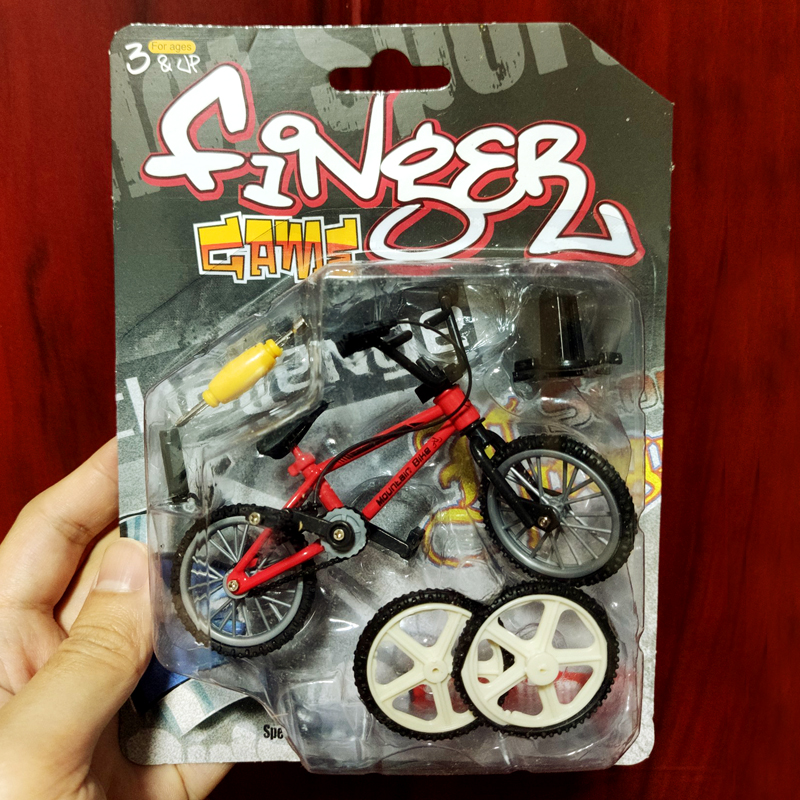 Mainan Model Sepeda Jari Mini 1 / 18 Dengan Rem Cadangan Bahan Alloy Untuk Hadiah Anak