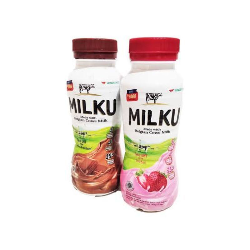 

Milku Belgian Cows Milk Eceran Netto 200ml