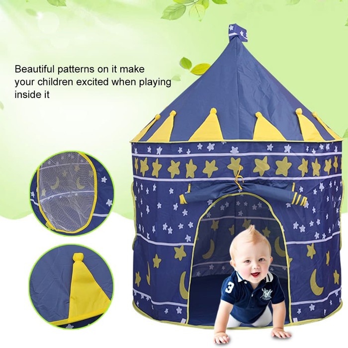 Tenda camping Bermain Anak Castle Kids Tenda Rumah Mainan Anak