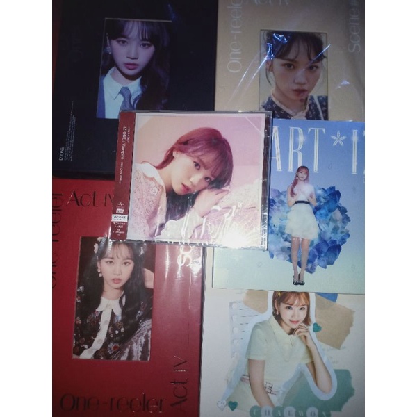 ALBUM ONLY IZONE CHAEWON ONE REELER SCENE 1 2 3 CHAEWON ONEIRIC DIARY CHAEWON