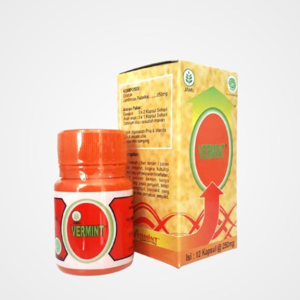 

VERMINT 12KAPSUL EKSTRAK CACING TANAH