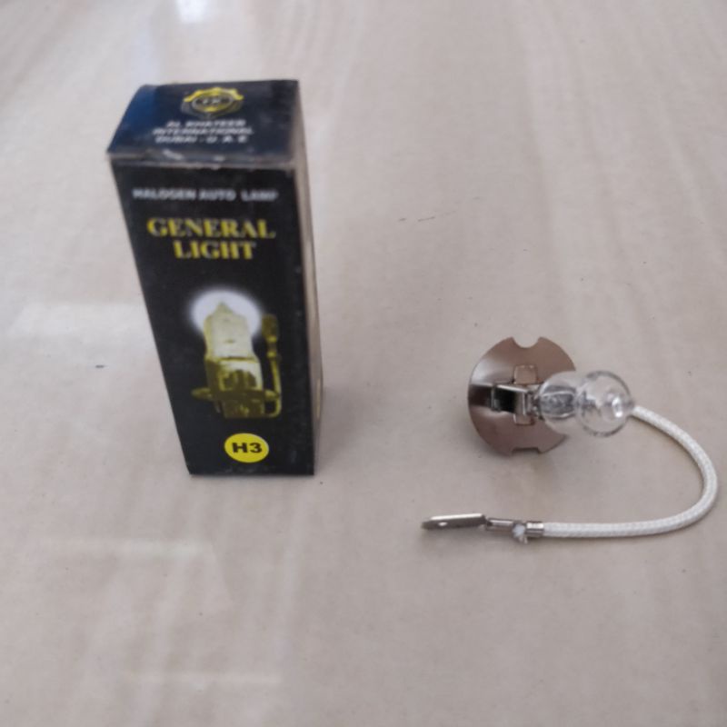Bohlam Lampu Halogen H3 12v 100w
