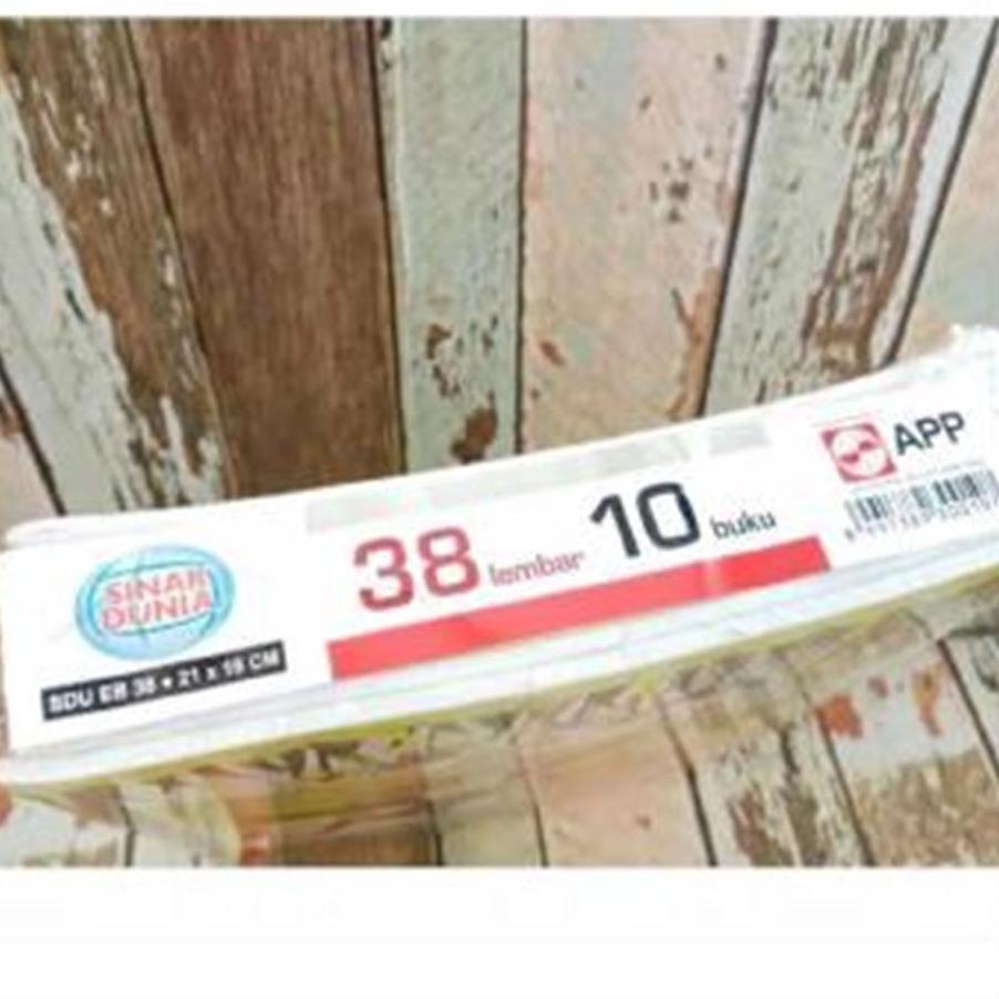 

TOP PRODUK [DAVIS]Buku Tulis Sidu 38 (10PCS) SIN AR DUNIA T6T+