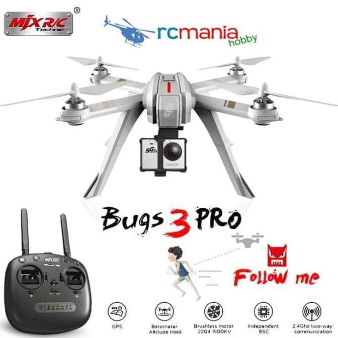 PART MJX Bugs 3 Pro B3 Pro Bugs 3 Pro Follow Me Drone -DRONE_ZONE