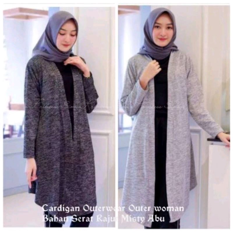 Ready Cardigan kardigan blazer sweater wanita Outer Woman outerwear woman Modern lengan panjang