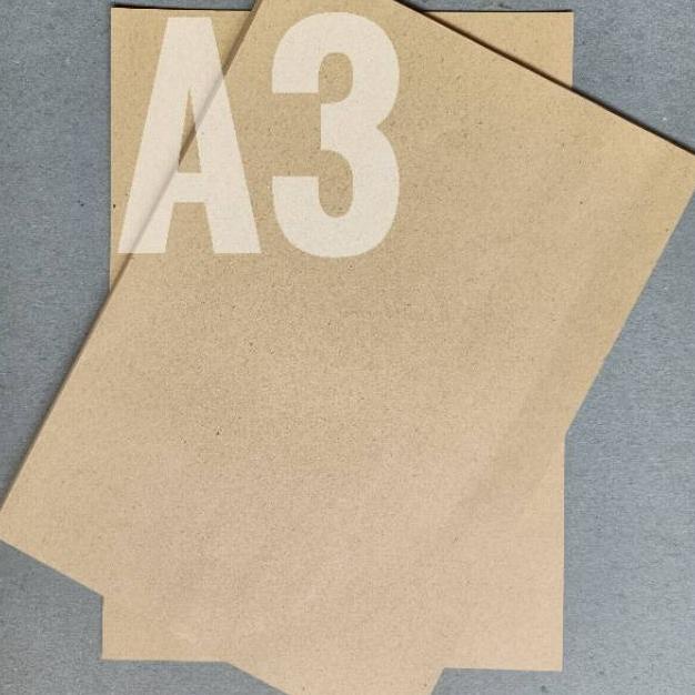 

[(BAYAR DITEMPAT) ( 100 Lembar ) Kertas Samson / Pembungkus 80 gsm Ukuran A3 / 29.7 cm X 42 cm