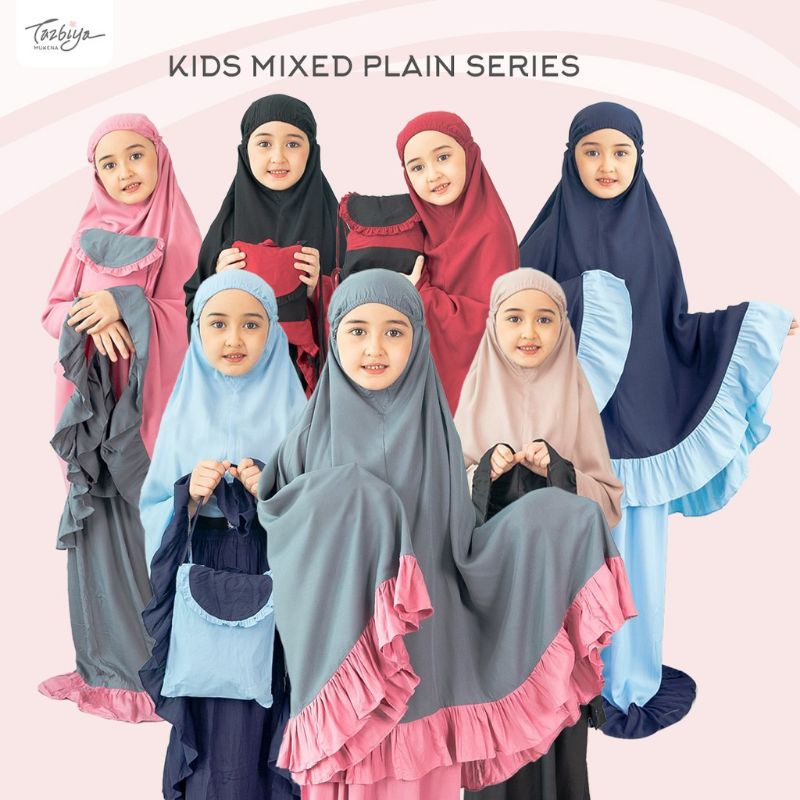 MUKENA ANAK TAZBIYA/MUKENA KATUN RAYON