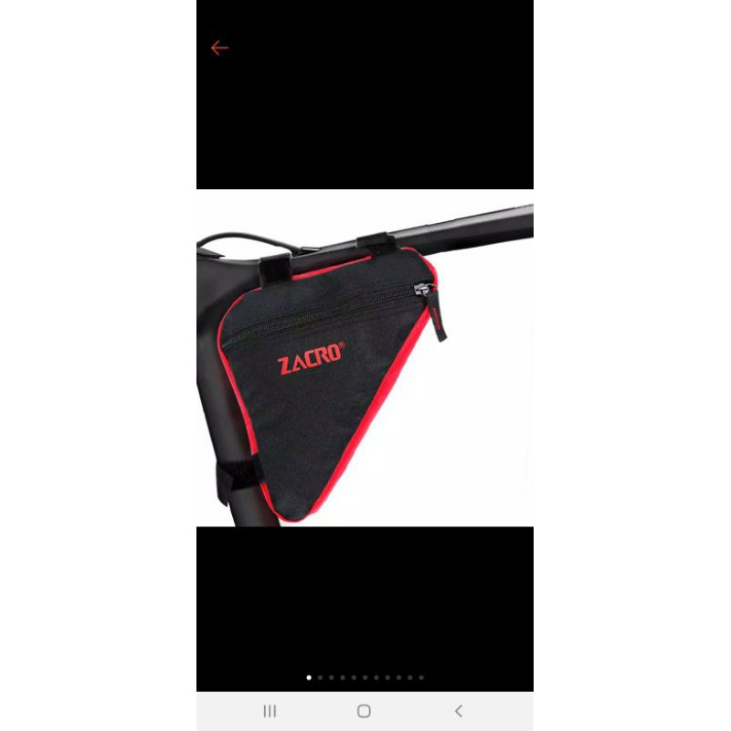 tas sepeda frame segitiga