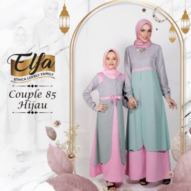 ETHICA ELFA COUPLE 85 HIJAU (KAGUMI 127 HIJAU, KAGUMI KIDS 34 HIJAU)
