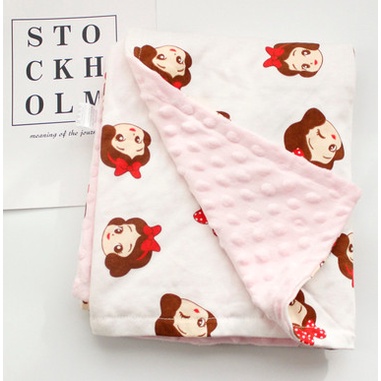 Selimut Bayi Halus Lembut Baby Blanket Import Premium Double Fleece