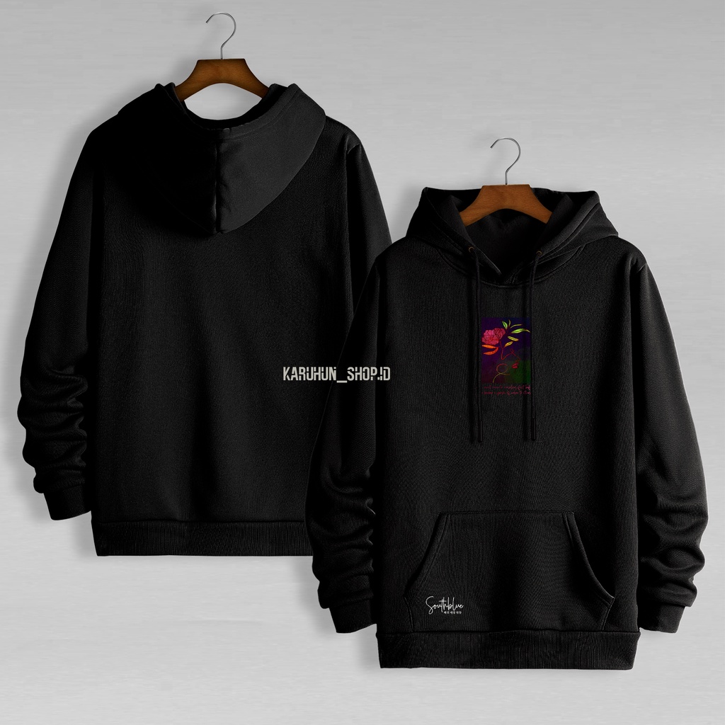 Sweater hoodie Southblue BEAUTY FLOWER Jumbo XXL-XXXL/Sweater Pria Distro/switer pria/switer wanita/