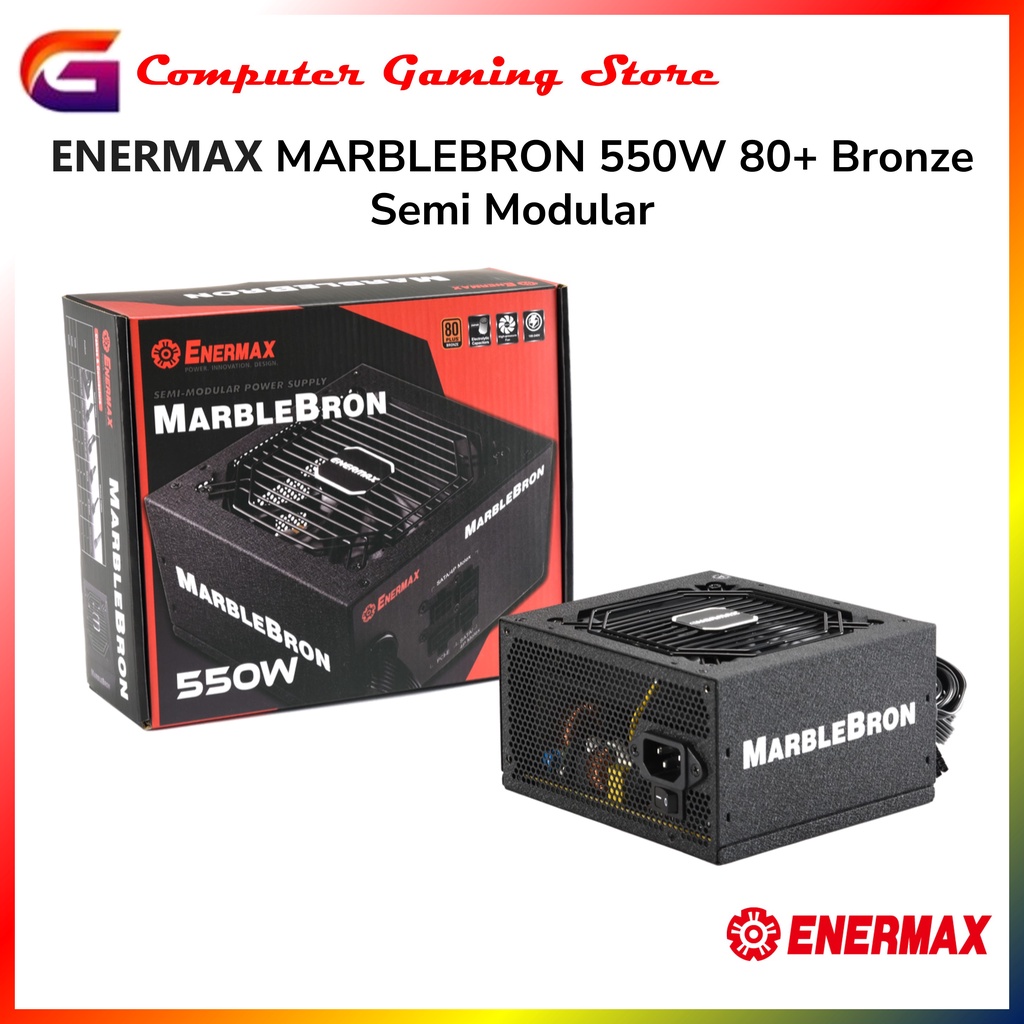Enermax MARBLEBRON 550W - PSU 550W 80+ Bronze Semi Modular