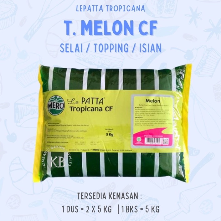 

Selai Le Patta Tropicana CF Melon 5 KG