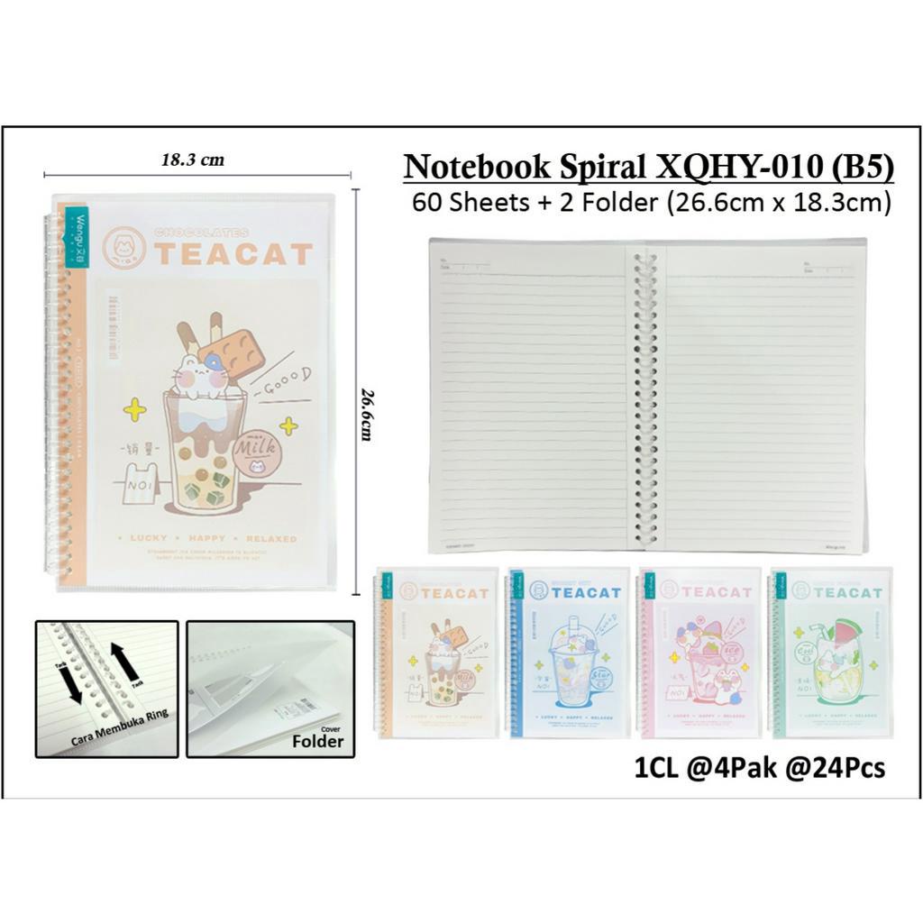 

Map Binder Looseleaf B5 Ring Tarik Kiri Kanan Terbaru Wengu Isi 60 Lembar Polos Atau Karakter XQHY